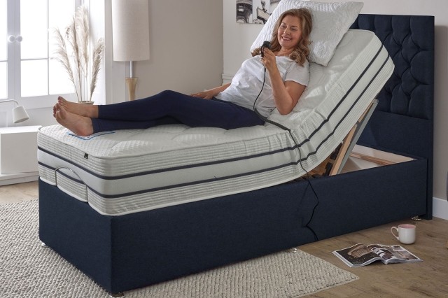 Adjust-A-Bed Gel-Flex Trilogy Electric Adjustable Divan Bed Adjust-A-Bed Gel-Flex Trilogy Electric Adjustable Divan Bed