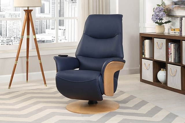 Utah Full Leather Swivel Recliner Chair Utah Full Leather Swivel Recliner Chair