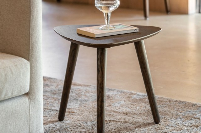 Gallery Direct Hatfield Smoked Oak Side Table Gallery Direct Hatfield Smoked Oak Side Table