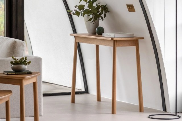 Gallery Direct Wycombe Oak Console Table Gallery Direct Wycombe Oak Console Table