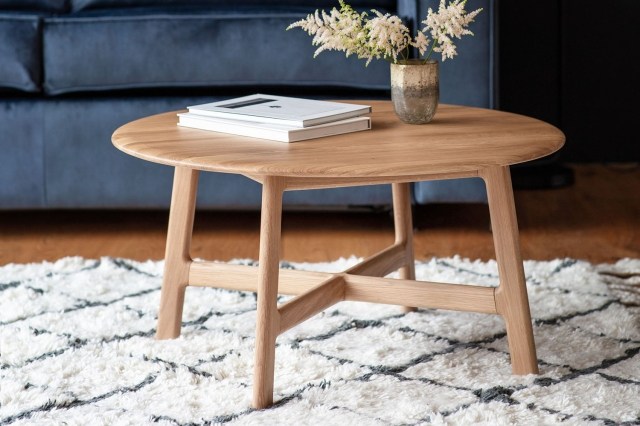 Gallery Direct Madrid Coffee Table in Oak Gallery Direct Madrid Coffee Table in Oak