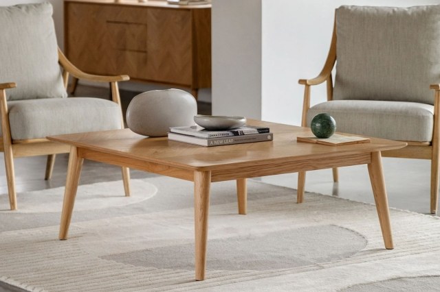Gallery Direct Milano Oak Coffee Table Gallery Direct Milano Oak Coffee Table