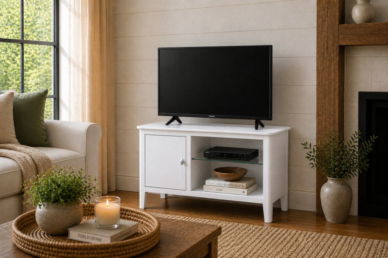 Hampstead Painted White Small Tv Unit Hampstead Painted White Small Tv Unit
