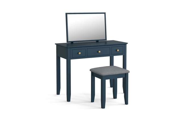 Harrogate Painted Blue Dressing Table Set Harrogate Painted Blue Dressing Table Set