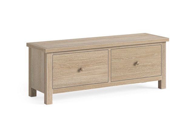 Modern Country Oak Large 2 Drawer Blanket Box Bench Modern Country Oak Large 2 Drawer Blanket Box Bench