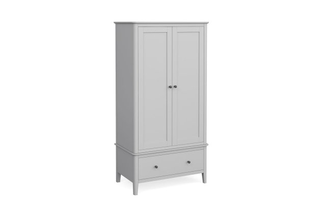 Stowe Painted Grey Gents Wardrobe Stowe Painted Grey Gents Wardrobe
