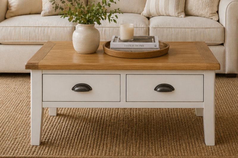 Cotswold White Coffee Table Cotswold White Coffee Table