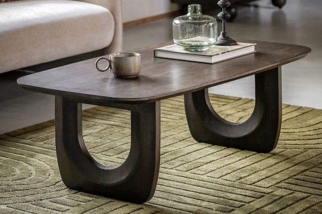 Gallery Direct Arc Walnut Mango Wood Arc Coffee Table Gallery Direct Arc Walnut Mango Wood Arc Coffee Table