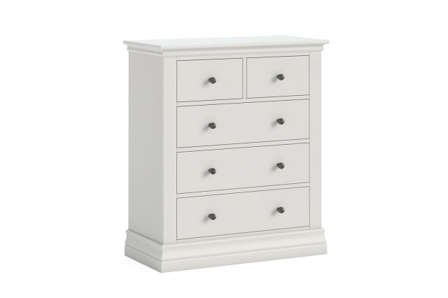 Bordeaux Painted Cotton 2 Over 3 Chest Of Drawers Bordeaux Painted Cotton 2 Over 3 Chest Of Drawers