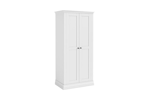 Bordeaux Painted White Full Hanging Wardrobe Bordeaux Painted White Full Hanging Wardrobe