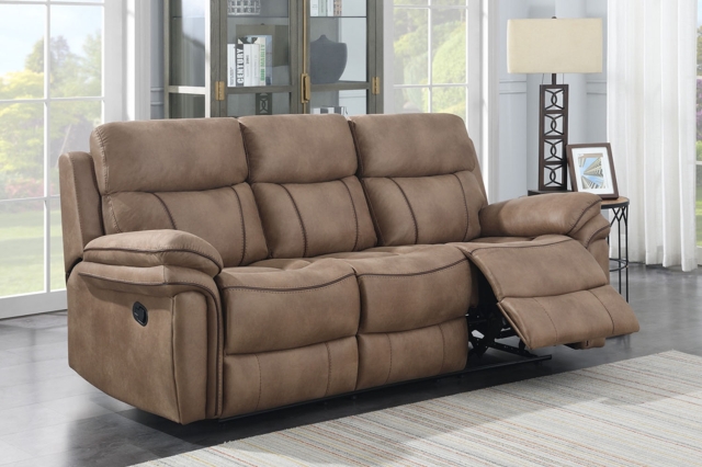 Richmond Fabric 3 Seater Recliner Sofa in Sahara Richmond Fabric 3 Seater Recliner Sofa in Sahara