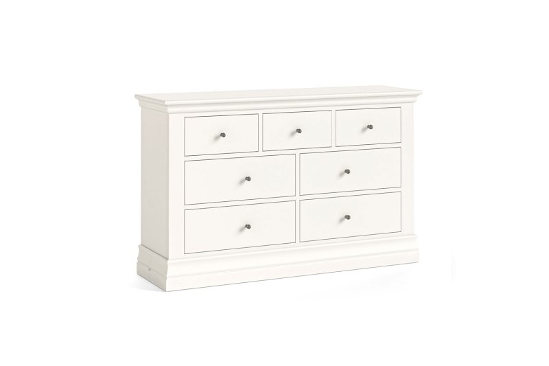 Burgundy Painted Coconut Milk 3 Over 4 Chest of Drawers Burgundy Painted Coconut Milk 3 Over 4 Chest of Drawers
