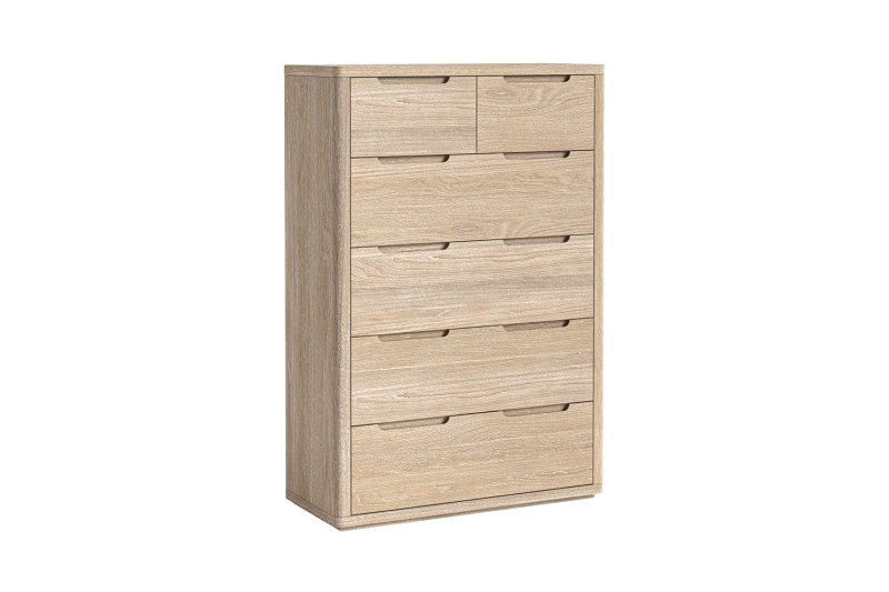 Portobello Oak 2 Over 4 Chest of Drawers Portobello Oak 2 Over 4 Chest of Drawers