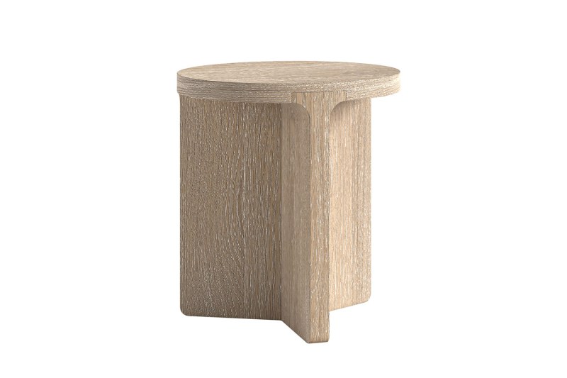 Portobello Oak Round Side Table Portobello Oak Round Side Table