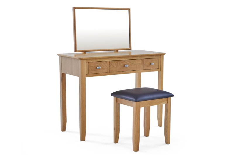 Bath Oak Dressing Table Set Bath Oak Dressing Table Set