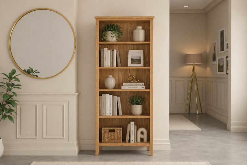 Bath Oak Large Bookcase Bath Oak Large Bookcase