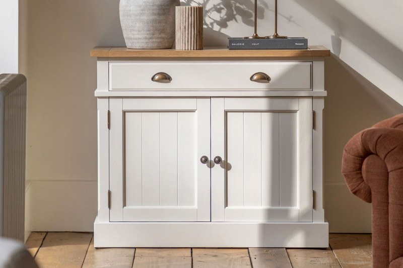 Gallery Direct Eton Painted White 2 Door Sideboard Gallery Direct Eton Painted White 2 Door Sideboard