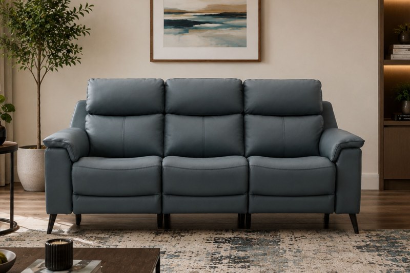 Dixon 3 Seater Recliner Sofa with Power Headrest Dixon 3 Seater Recliner Sofa with Power Headrest