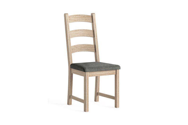 Normandy White Wash Dining Chairs (Pair) Normandy White Wash Dining Chairs (Pair)