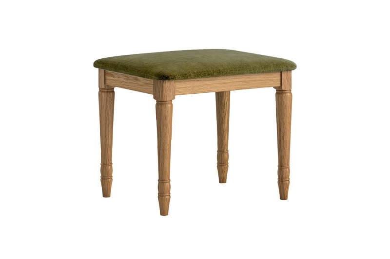 Verona Oak Dressing Table Stool Verona Oak Dressing Table Stool