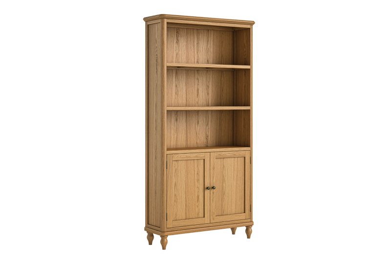 Verona Oak Large Bookcase with Door Verona Oak Large Bookcase with Door
