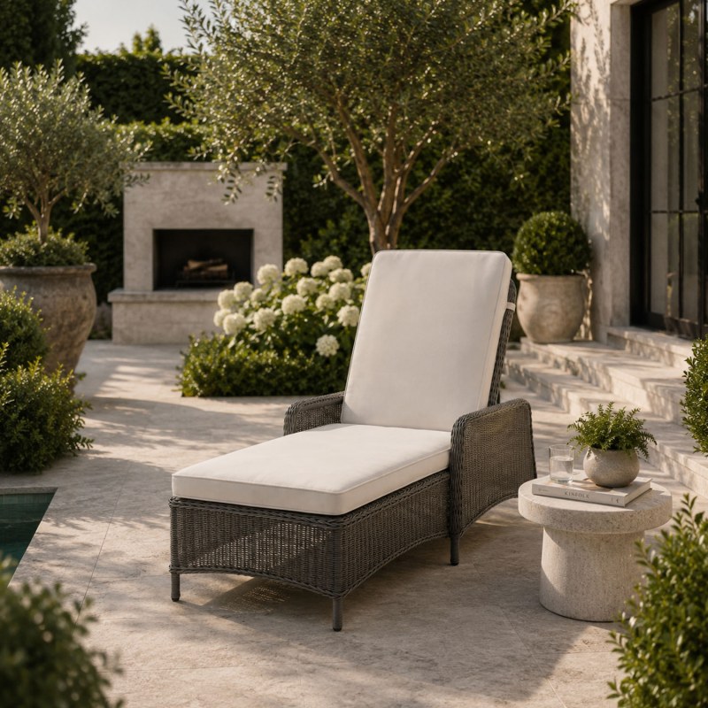 Gallery Direct Ascot Outdoor Lounger Chair Gallery Direct Ascot Outdoor Lounger Chair