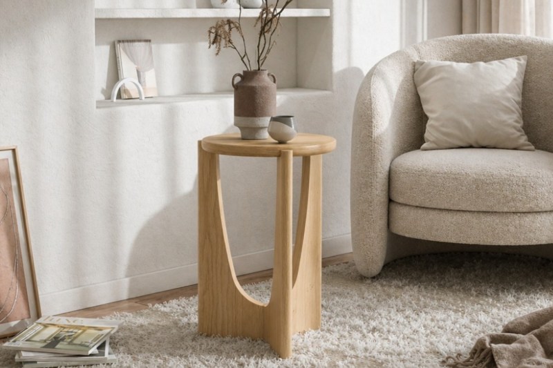 Cara Oak Side Table Cara Oak Side Table