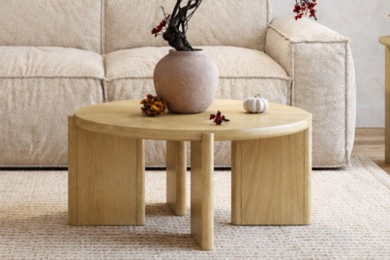 Cara Oak Coffee Table Cara Oak Coffee Table