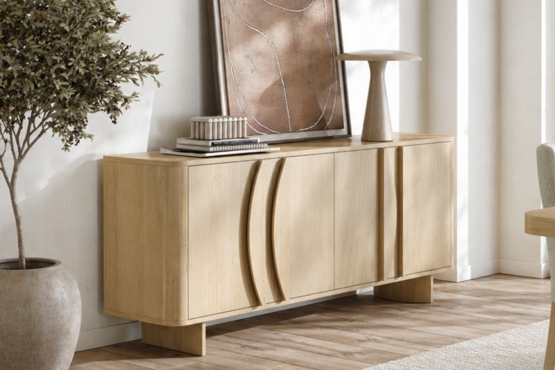 Cara Oak Large Sideboard Cara Oak Large Sideboard