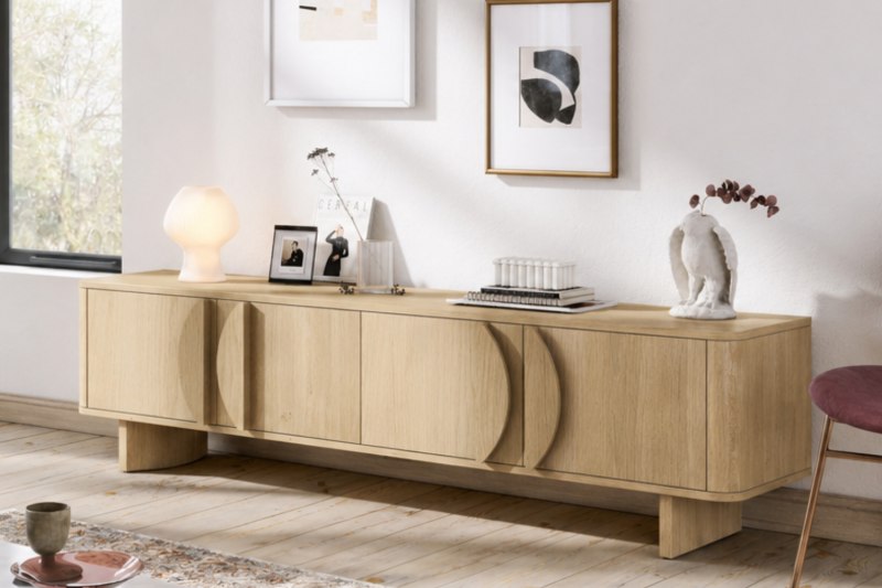 Cara Oak Large TV Unit Cara Oak Large TV Unit
