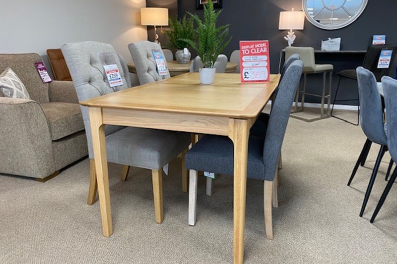 Ex-Display St Austell - NT Oak Dining Table Ex-Display St Austell - NT Oak Dining Table