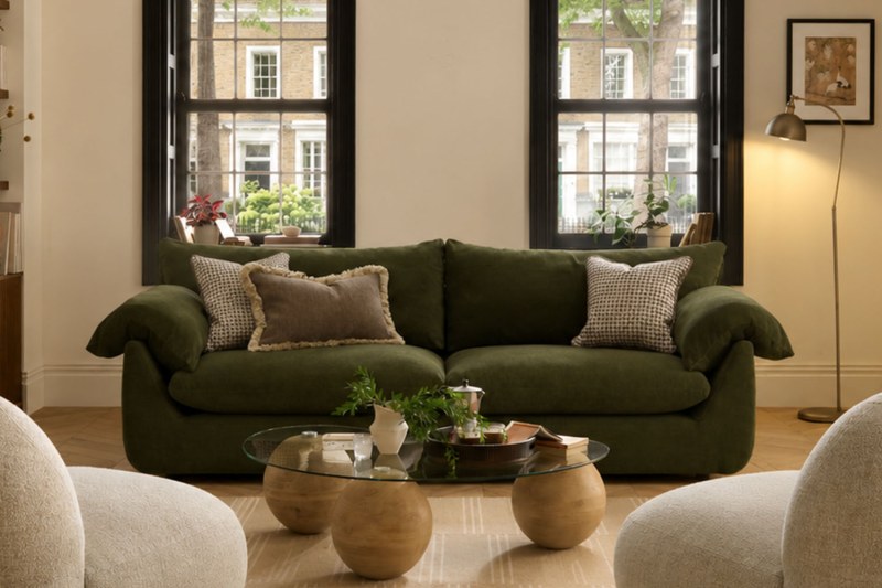 Vogue Williams Bayswater Large 3 Seater Sofa - W235cm Vogue Williams Bayswater Large 3 Seater Sofa - W235cm