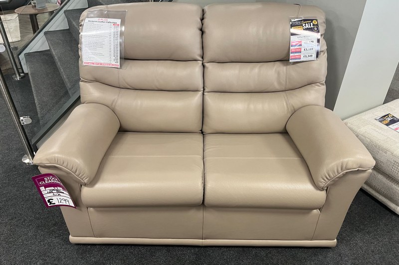 Ex-Display Redruth - G Plan Malvern 2 Seater Leather Sofa Ex-Display Redruth - G Plan Malvern 2 Seater Leather Sofa