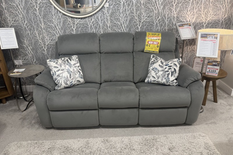 Ex-Display Truro - Gplan Kingsbury 3 Seater Power Recliner Sofa Ex-Display Truro - Gplan Kingsbury 3 Seater Power Recliner Sofa