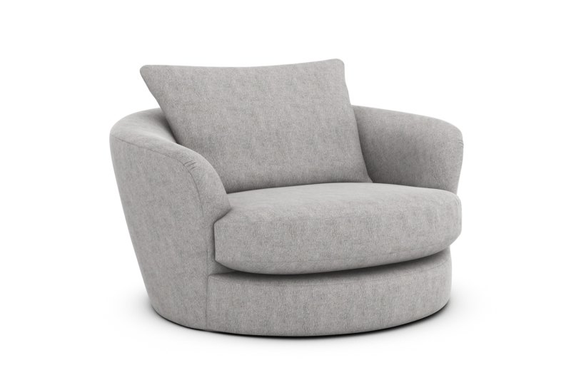 Metz Cuddler Swivel Chair with Foam Interior Metz Cuddler Swivel Chair with Foam Interior