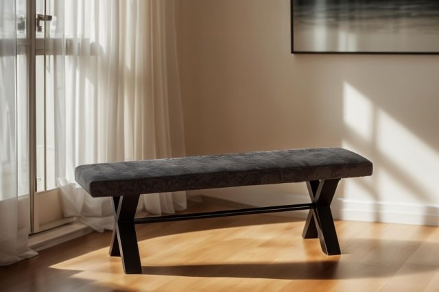 Forge Industrial 140 Upholstered Bench Forge Industrial 140 Upholstered Bench