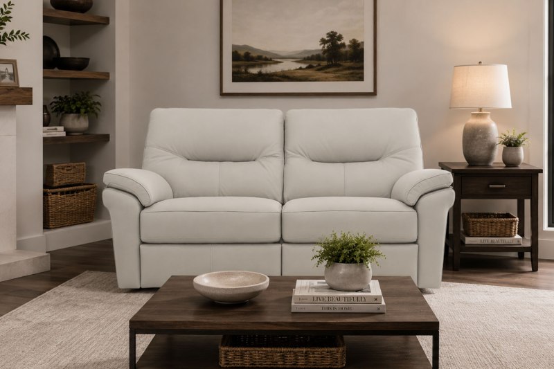 G Plan Seattle Leather 2.5 Seater Sofa G Plan Seattle Leather 2.5 Seater Sofa