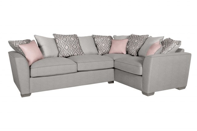 Fantasy L Shape Medium Corner Sofa With Scatter Back Fantasy L Shape Medium Corner Sofa With Scatter Back