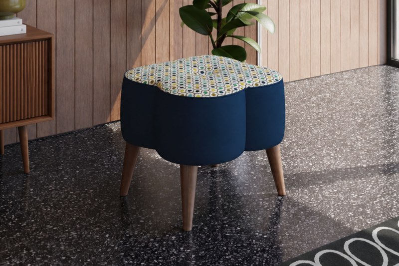 Orla Kiely Daisy Small Stool Orla Kiely Daisy Small Stool