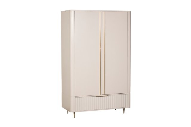 Lily Painted Mahogany Double Wardrobe Lily Painted Mahogany Double Wardrobe