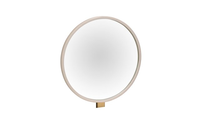 Lily Painted Mahogany Gallery Mirror Lily Painted Mahogany Gallery Mirror
