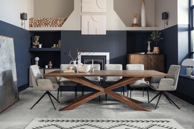 Hudson Solid Oak 240cm Dining Table Hudson Solid Oak 240cm Dining Table