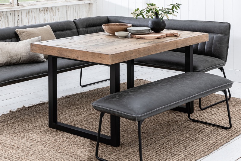 Nixon Reclaimed Wood 135cm Dining Table Nixon Reclaimed Wood 135cm Dining Table