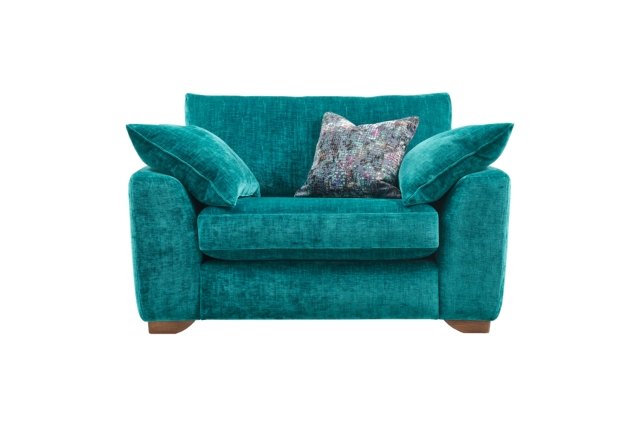 Mullion Upholstered Cuddler Sofa Mullion Upholstered Cuddler Sofa