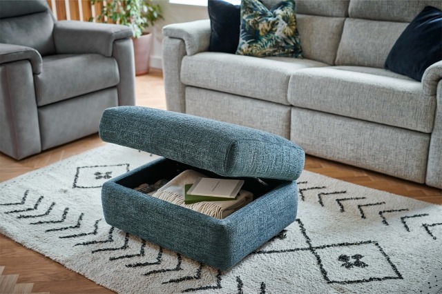 G Plan Harper Fabric Storage Footstool G Plan Harper Fabric Storage Footstool