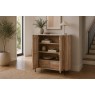 Reed Mango Wood & Marble Highboard