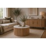 Reed Mango Wood & Marble Coffee Table Reed Mango Wood & Marble Coffee Table