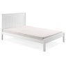 Taurean Low Footend Wood Bed in White Taurean Low Footend Wood Bed in White