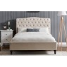 Rosalie Fabric Bed Frame in Natural Rosalie Fabric Bed Frame in Natural