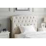 Rosalie Fabric Bed Frame in Natural Rosalie Fabric Bed Frame in Natural